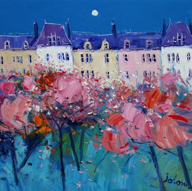 Spring Blossoms Park Terrace Glasgow 20x20 Spring Blossoms Park Terrace Glasgow 20x20